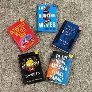 Set of 5 Hardcover Books